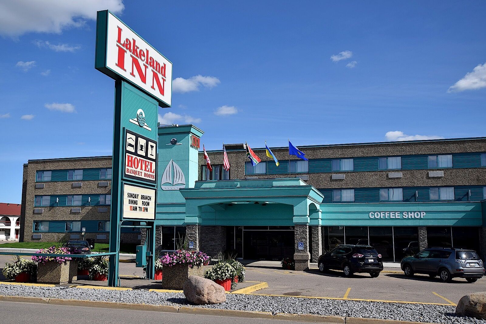Lakeland Inn Hotel Cold Lake Exterior foto